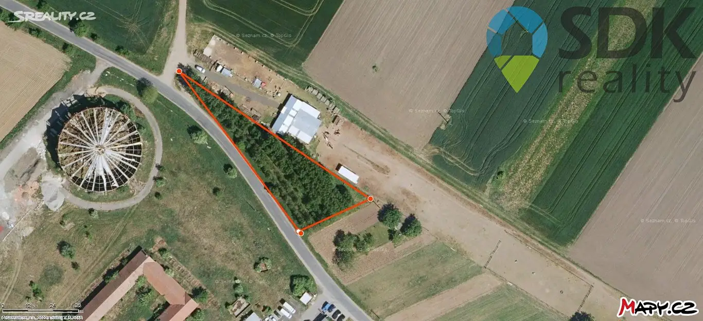 Prodej  komerčního pozemku 1 834 m², Lanžhot, okres Břeclav