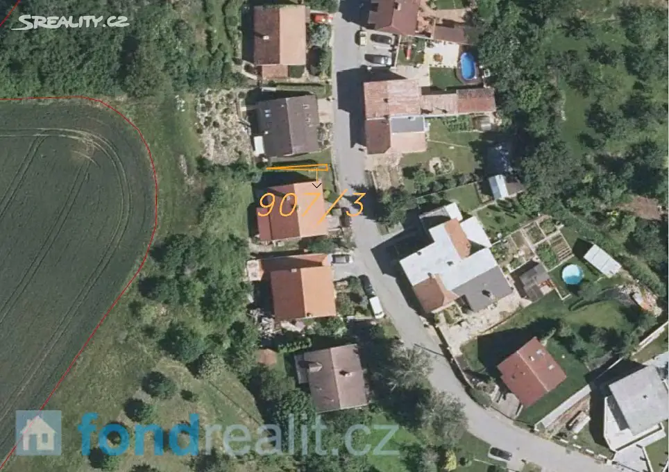 Prodej  pozemku 9 m², Říčany, okres Brno-venkov
