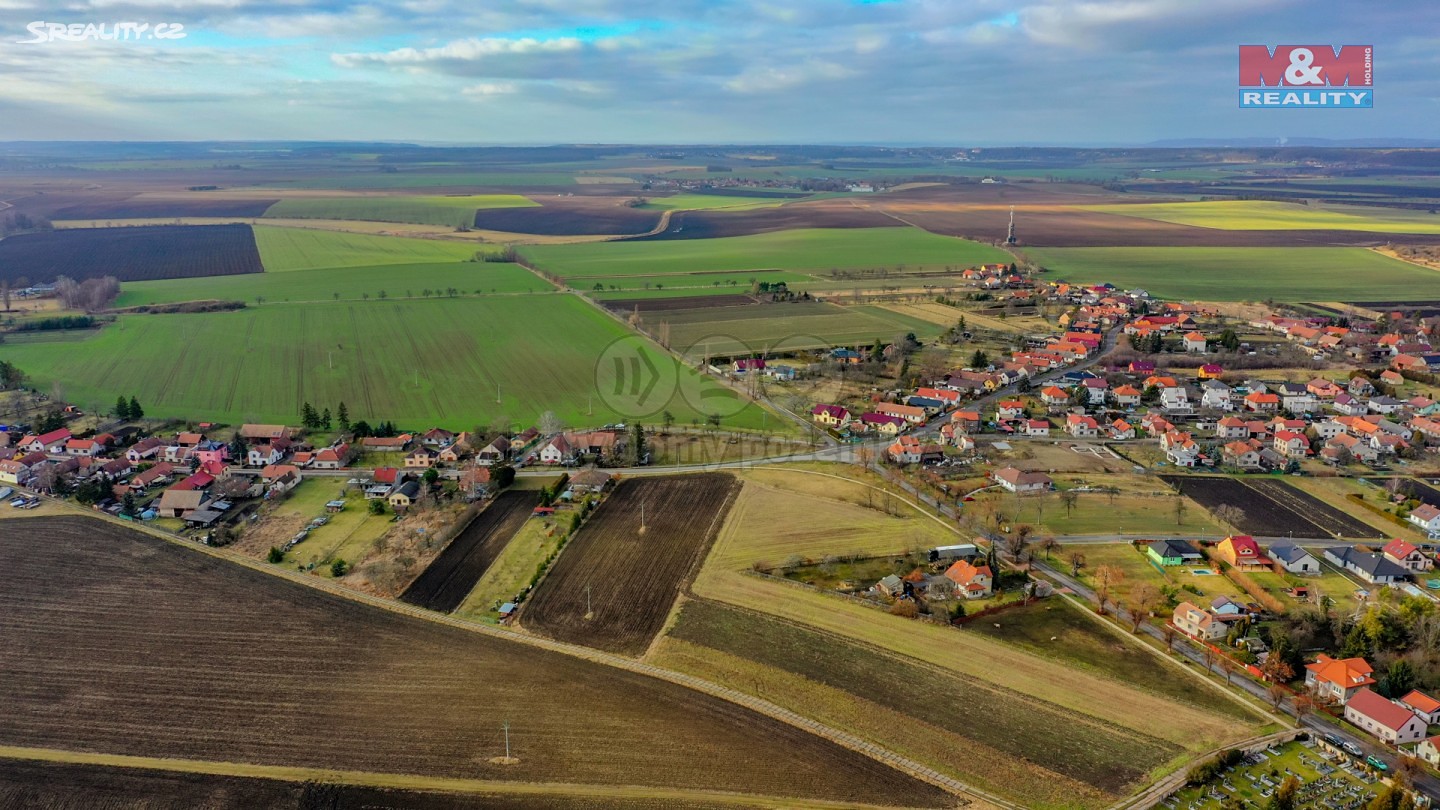 Prodej  stavebního pozemku 3 000 m², Oskořínek, okres Nymburk