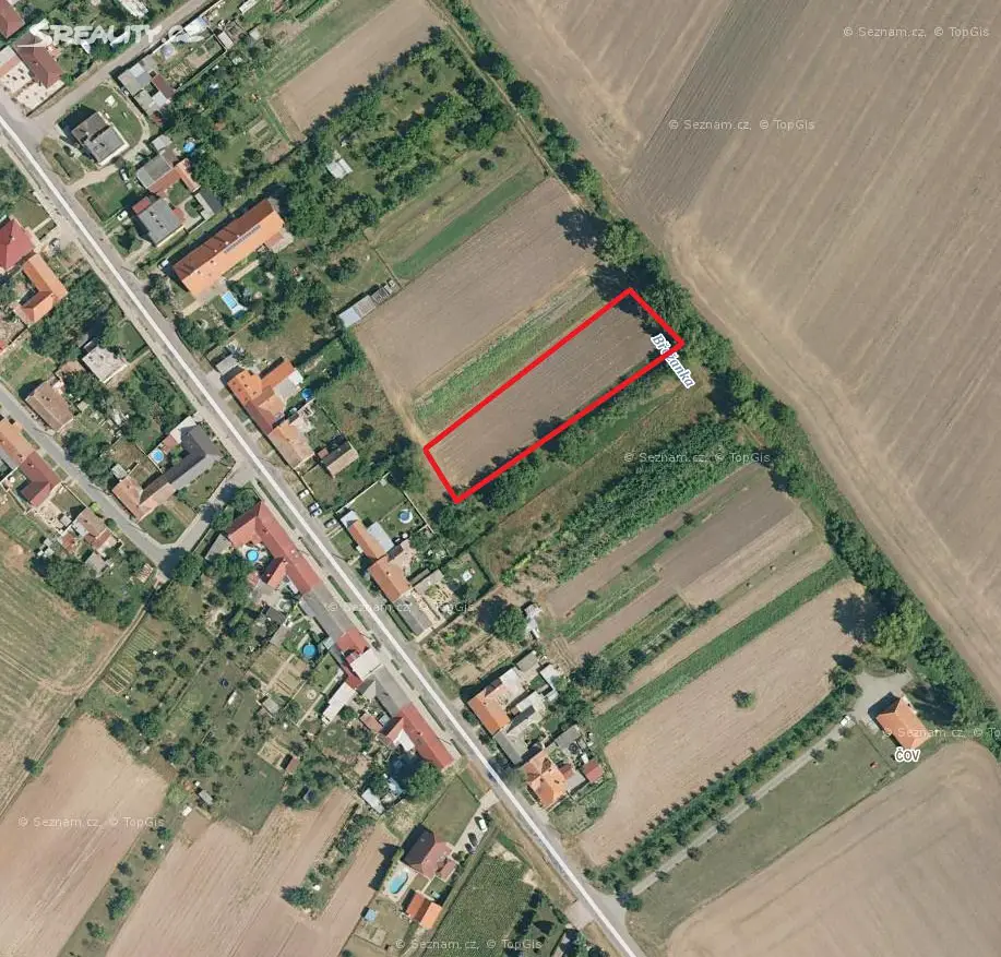 Prodej  zahrady 1 310 m², Břežany, okres Znojmo