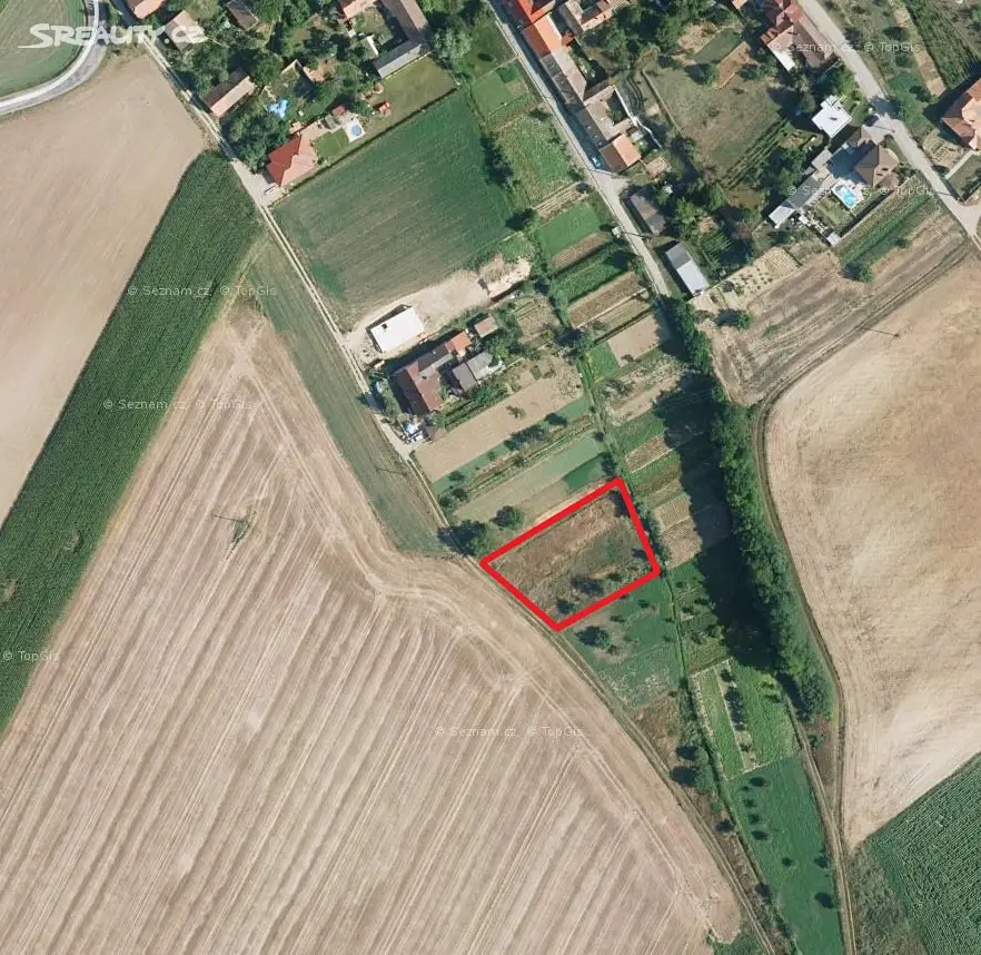 Prodej  zahrady 419 m², Vedrovice, okres Znojmo