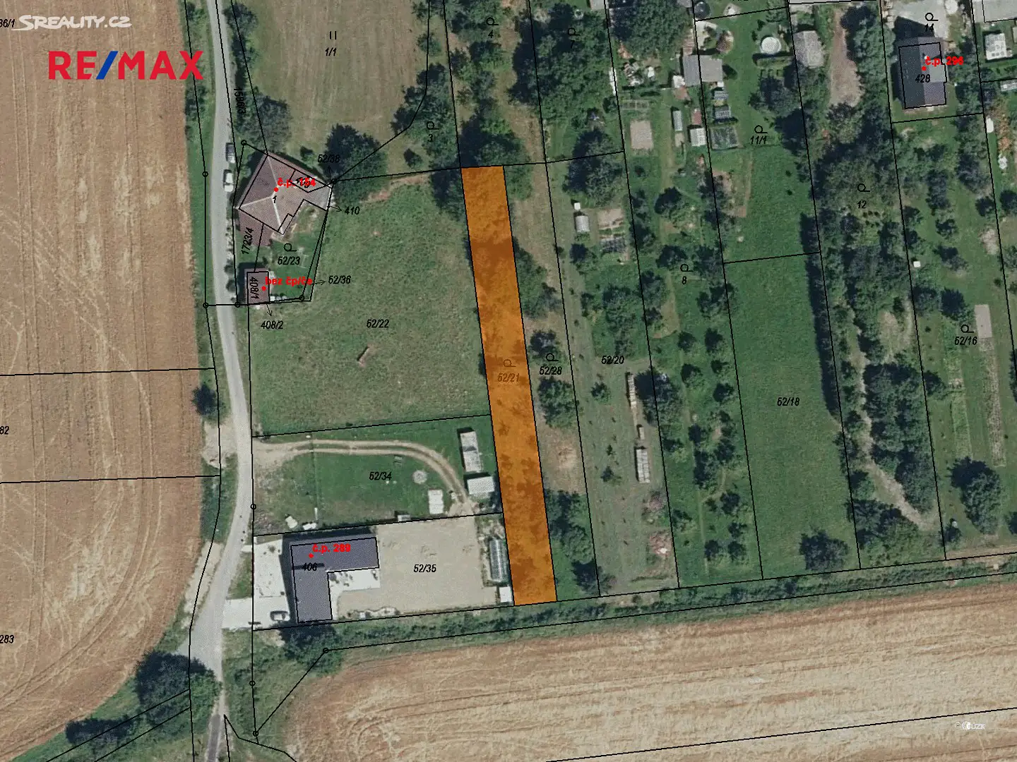Prodej  zahrady 1 684 m², Zvole, okres Šumperk