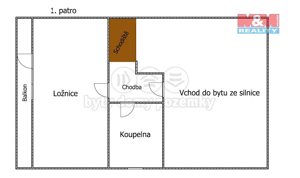 Pronájem bytu 2+kk 50 m², Mládežnická, Chlumec nad Cidlinou - Chlumec nad Cidlinou IV