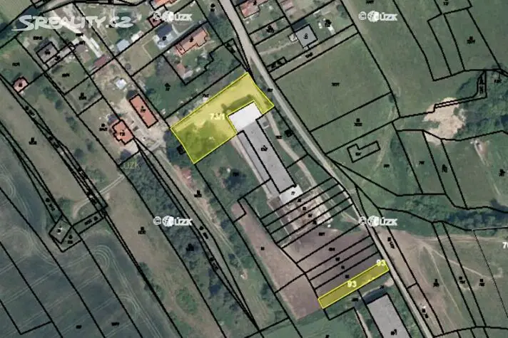 Prodej  pozemku 1 717 m², Pláně - Ondřejov, okres Plzeň-sever