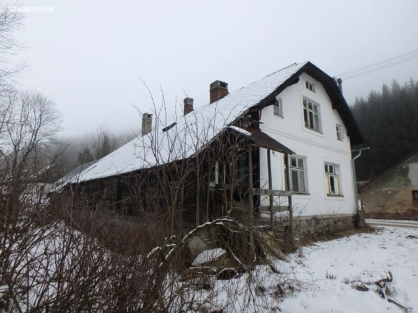 Prodej  rodinného domu 270 m², pozemek 448 m², Ostružná - Petříkov, okres Jeseník