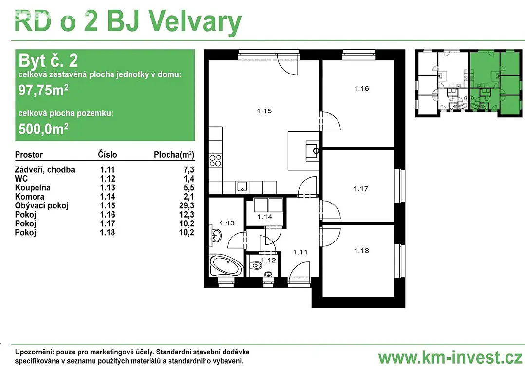 Prodej  rodinného domu 80 m², pozemek 500 m², Svatojiřská, Velvary