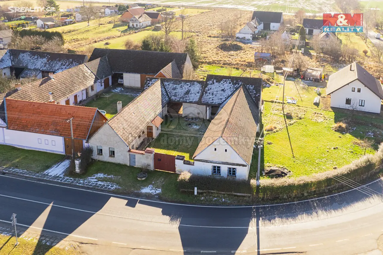 Prodej  zemědělské usedlosti 175 m², pozemek 1 957 m², Mladošovice, okres České Budějovice