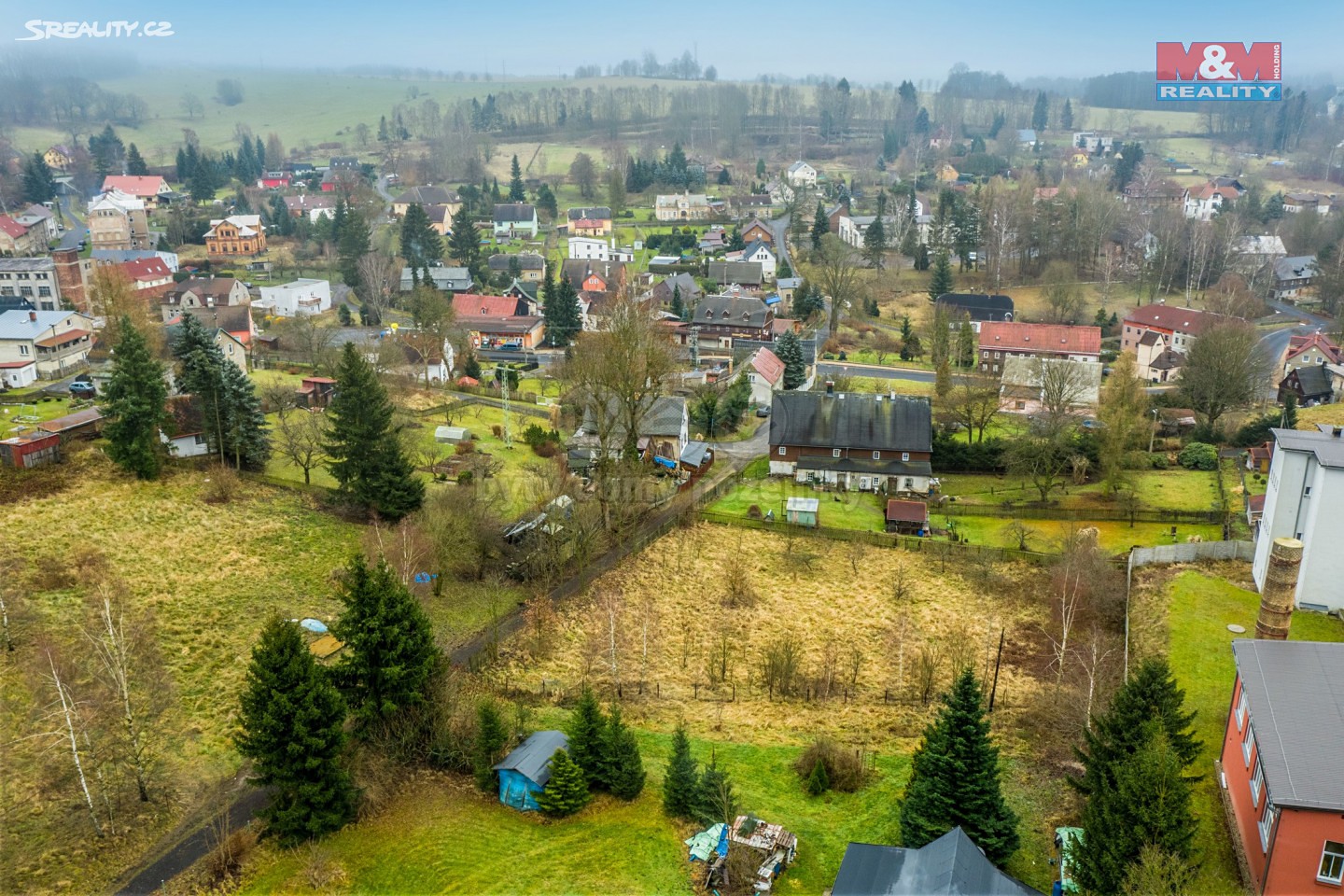 Prodej  stavebního pozemku 1 775 m², Krásná Lípa, okres Děčín
