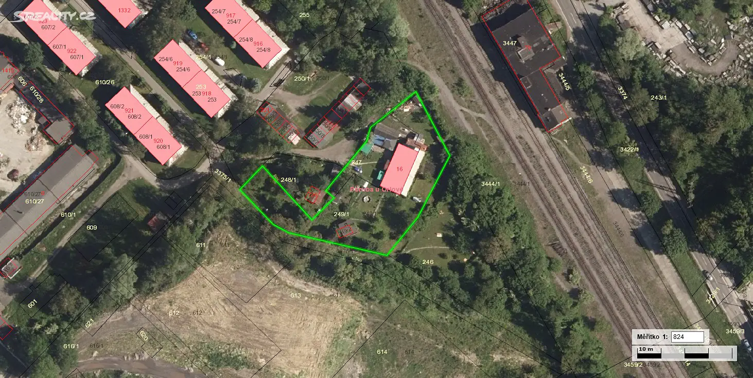 Prodej  stavebního pozemku 2 640 m², Žofinská, Orlová - Poruba