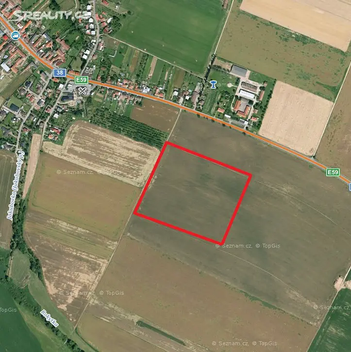 Prodej  pole 3 976 m², Moravské Budějovice, okres Třebíč