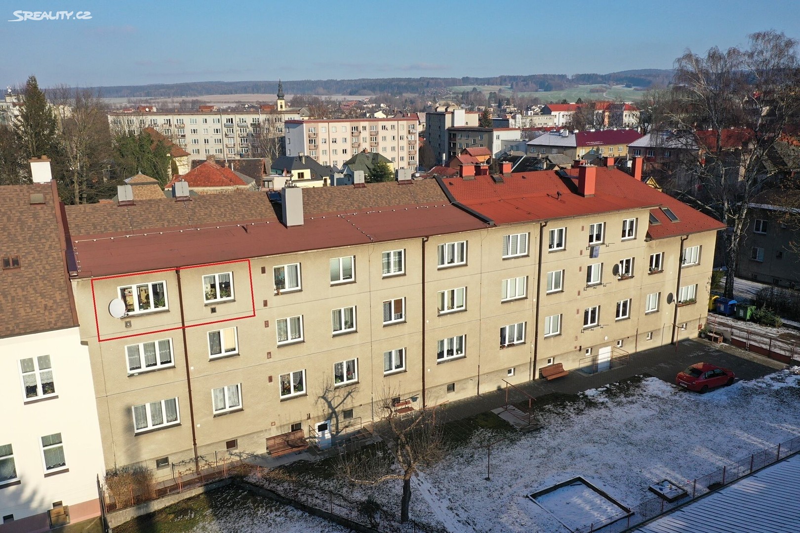 Pronájem bytu 1+1 44 m², Sadová, Česká Třebová