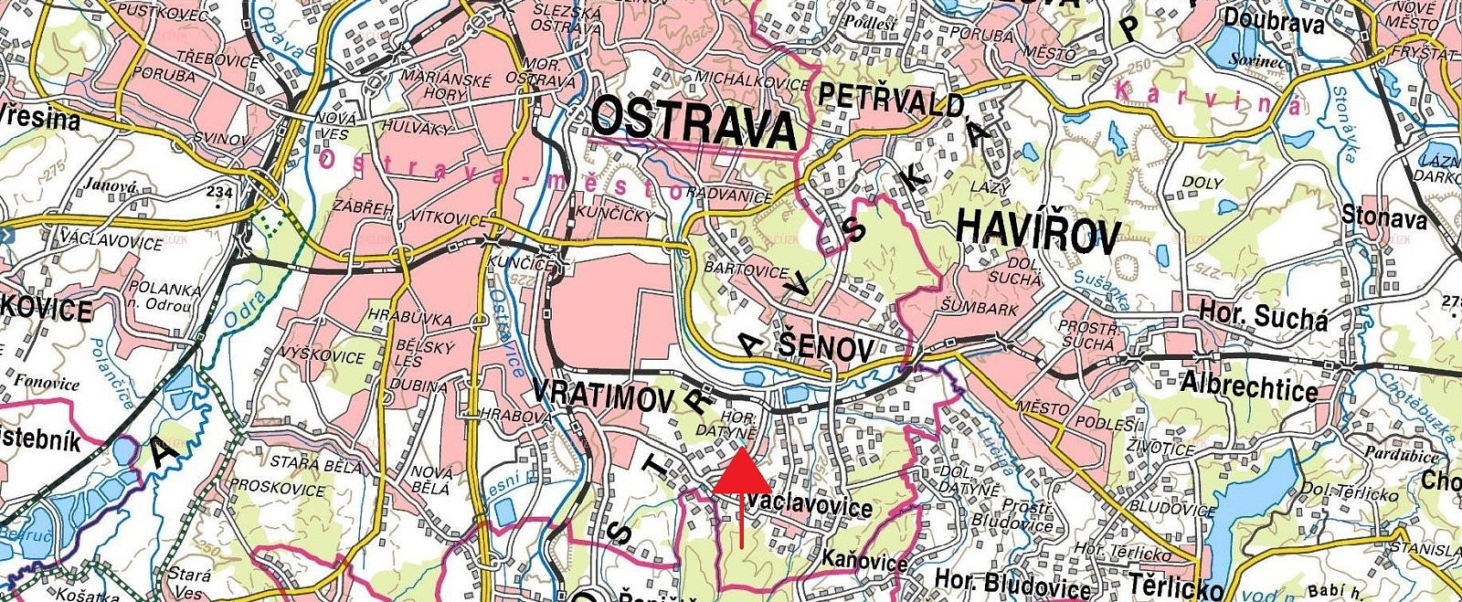 Vratimov - Horní Datyně, okres Ostrava-město