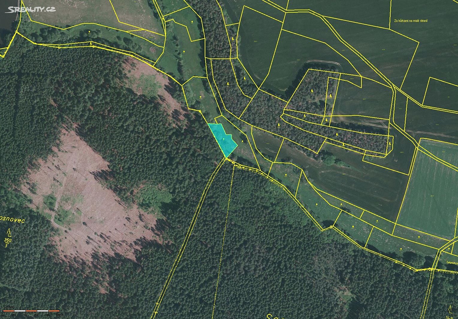 Prodej  pole 20 882 m², Blatná, okres Strakonice