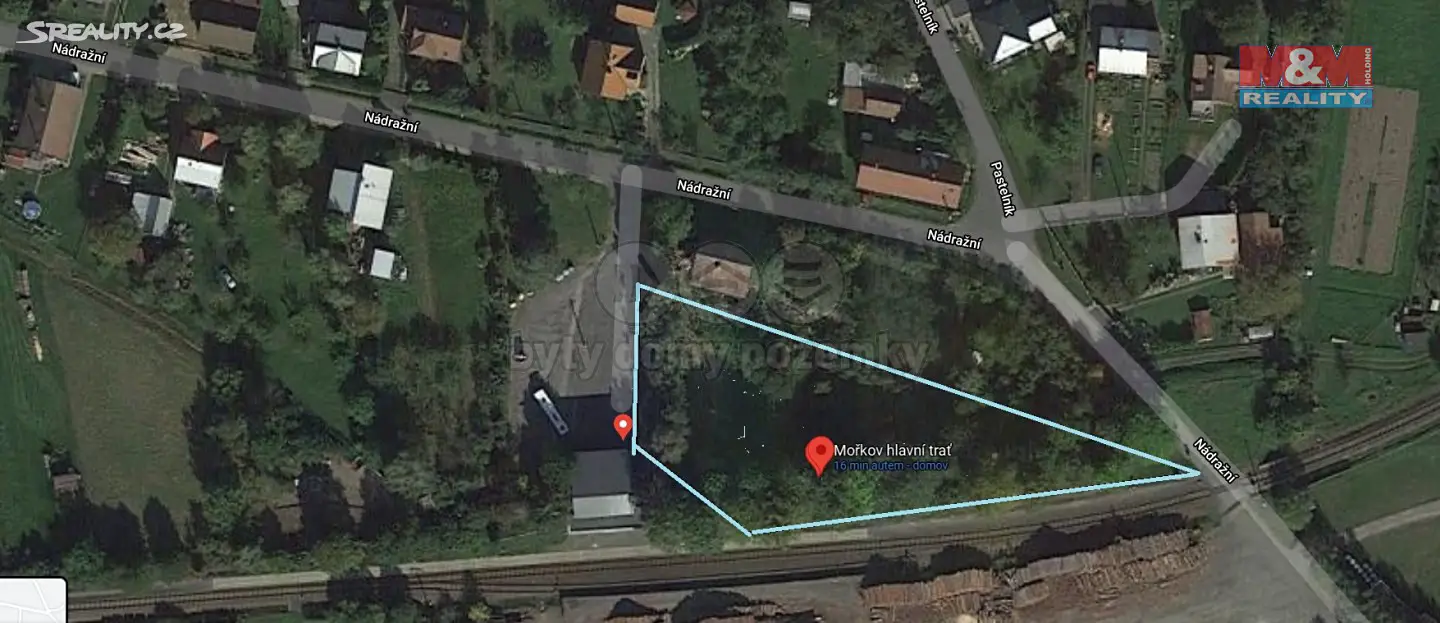 Prodej  zahrady 1 978 m², Mořkov, okres Nový Jičín