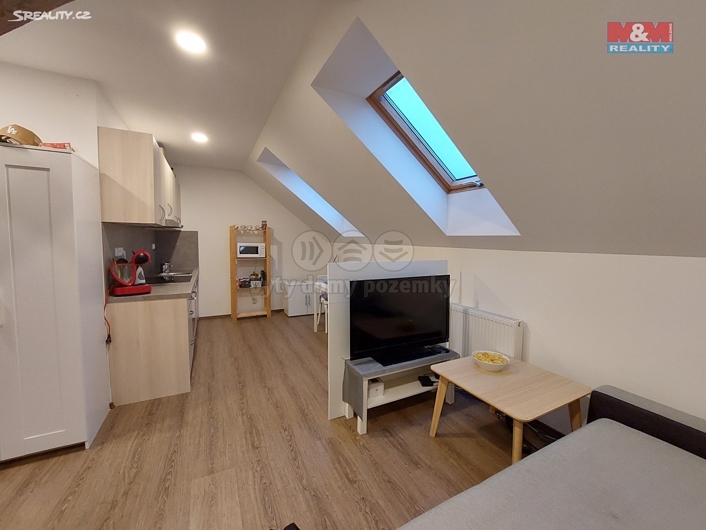 Pronájem bytu 1+kk 32 m², Schoellerova, Praha 9 - Třeboradice