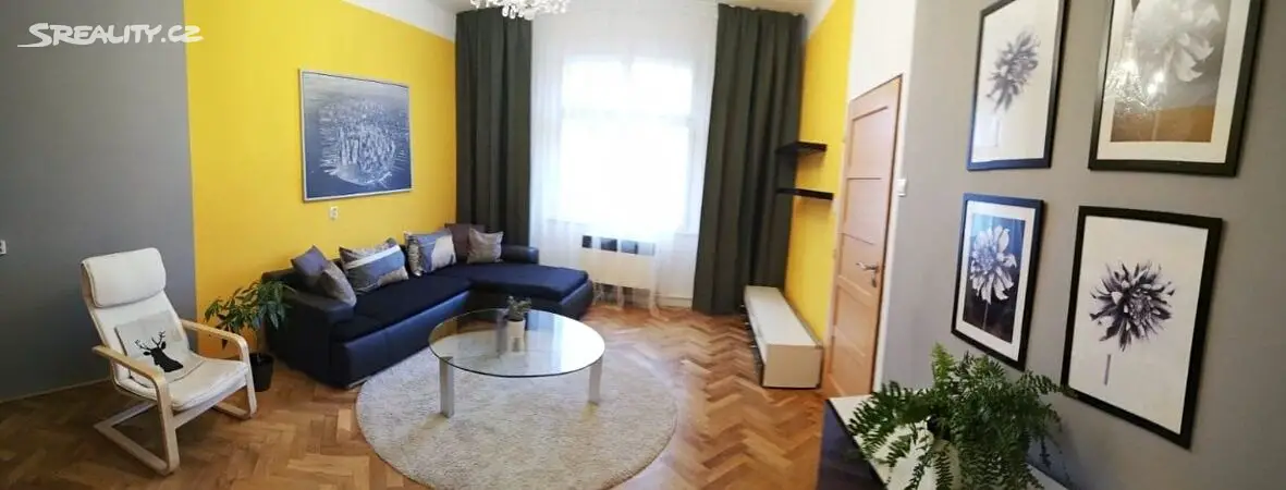 Pronájem bytu 2+1 57 m², Krokova, Praha 2 - Nusle