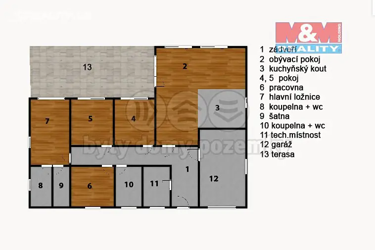 Prodej  rodinného domu 187 m², pozemek 953 m², Dlouhá, Struhařov