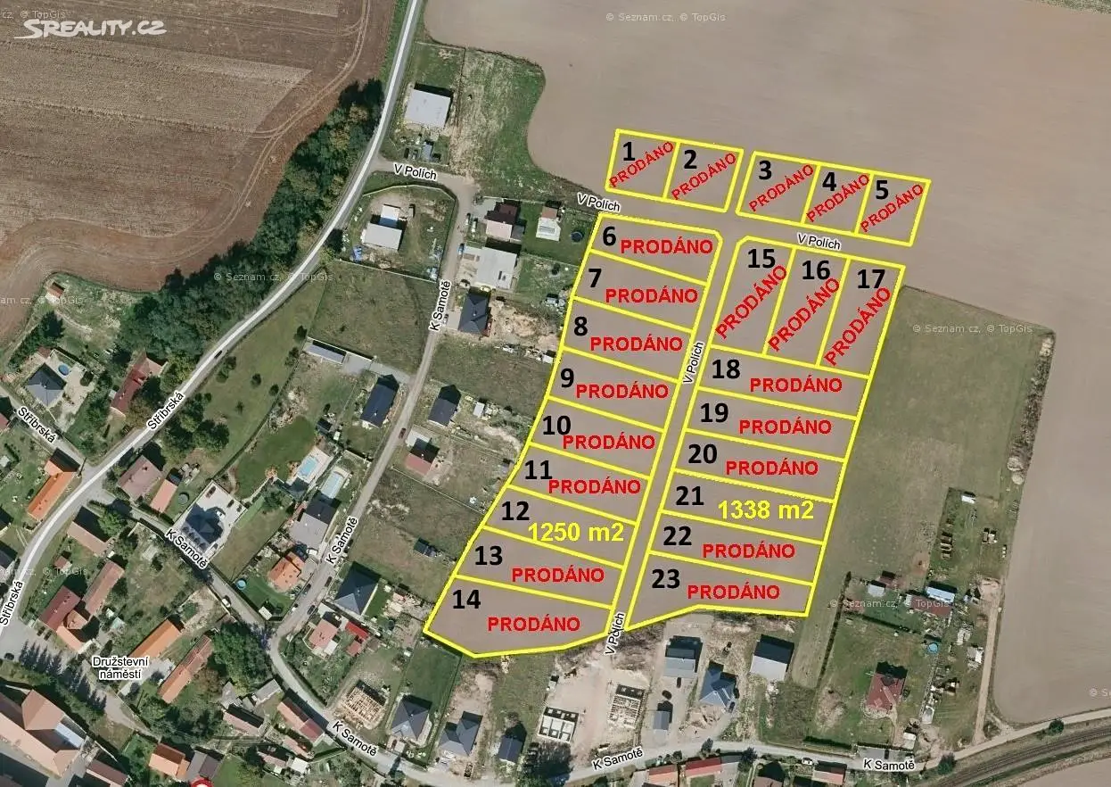 Prodej  stavebního pozemku 1 338 m², Heřmanova Huť, okres Plzeň-sever