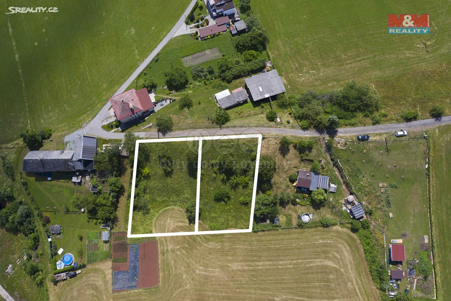 Prodej  stavebního pozemku 949 m², Malé Svatoňovice, okres Trutnov