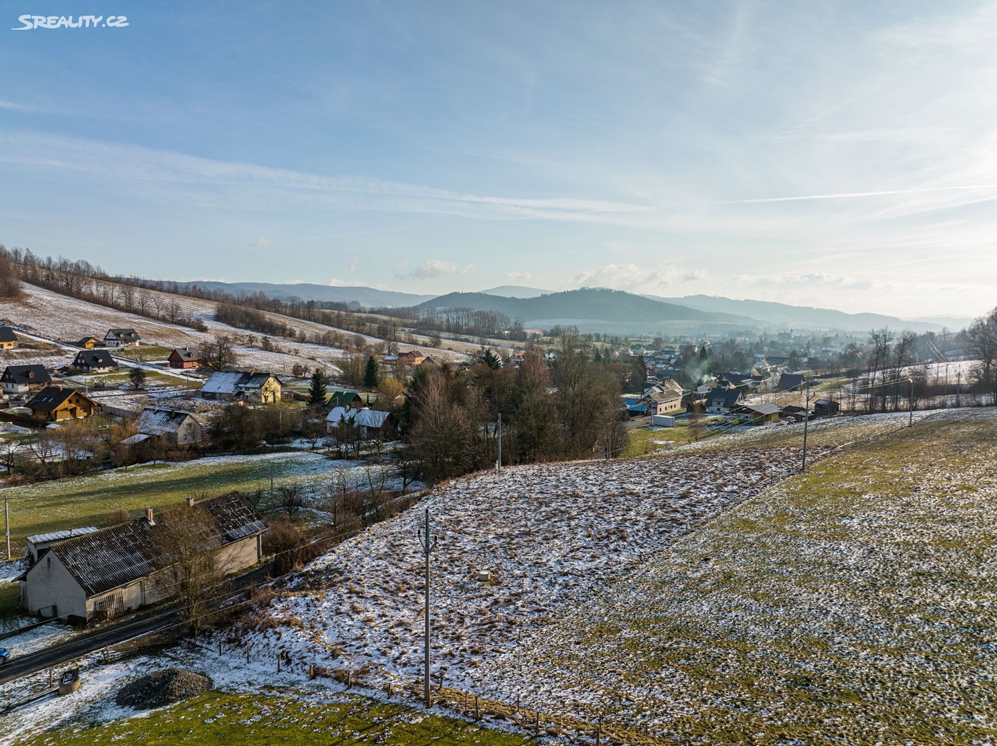 Prodej  stavebního pozemku 2 051 m², Velké Losiny, okres Šumperk