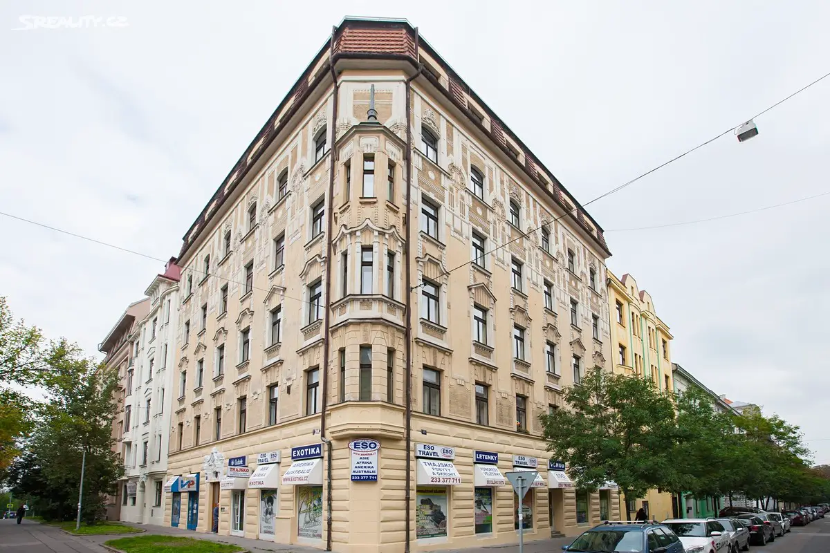 Pronájem bytu 2+1 62 m², Korunovační, Praha 7 - Bubeneč