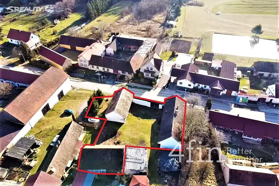 Prodej  zemědělské usedlosti 285 m², pozemek 1 000 m², Březnice, okres Tábor