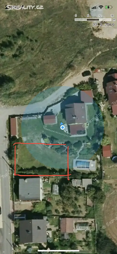 Prodej  stavebního pozemku 600 m², Trnová, okres Plzeň-sever