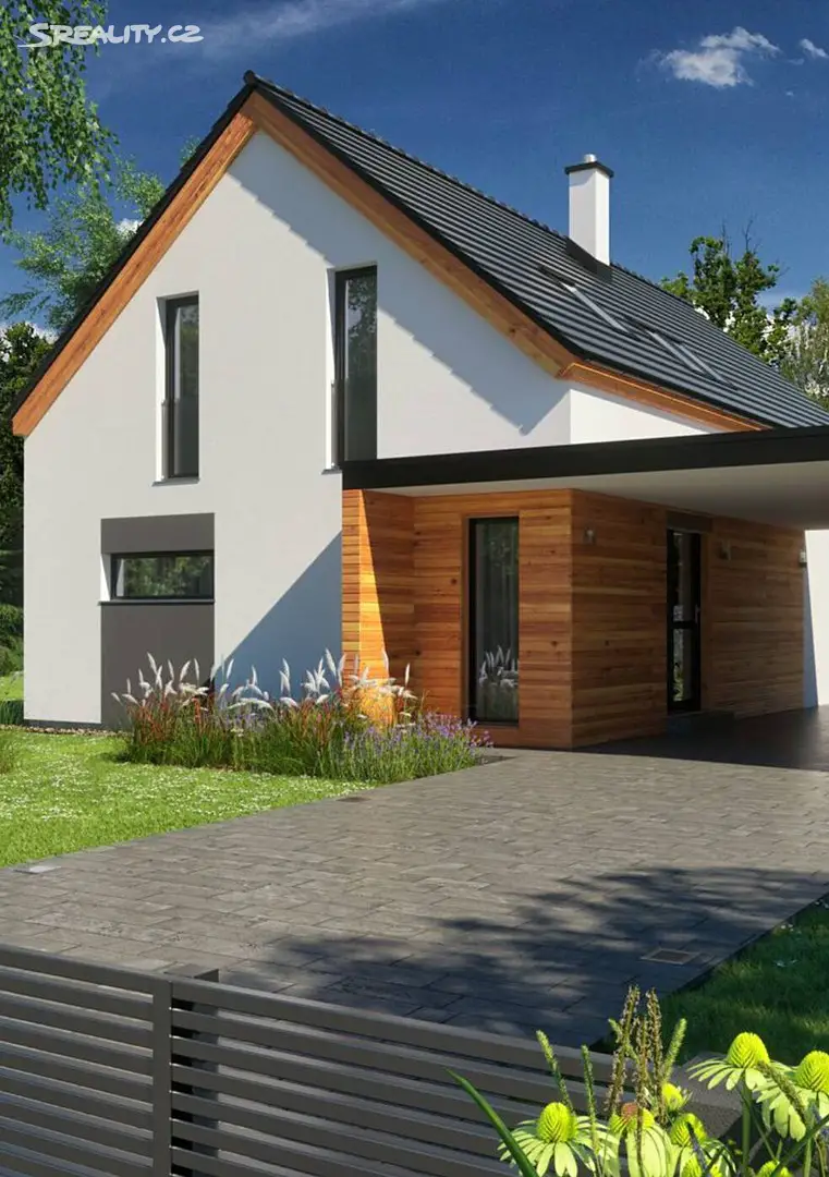 Prodej  rodinného domu 140 m², pozemek 283 m², Lkáň, okres Litoměřice