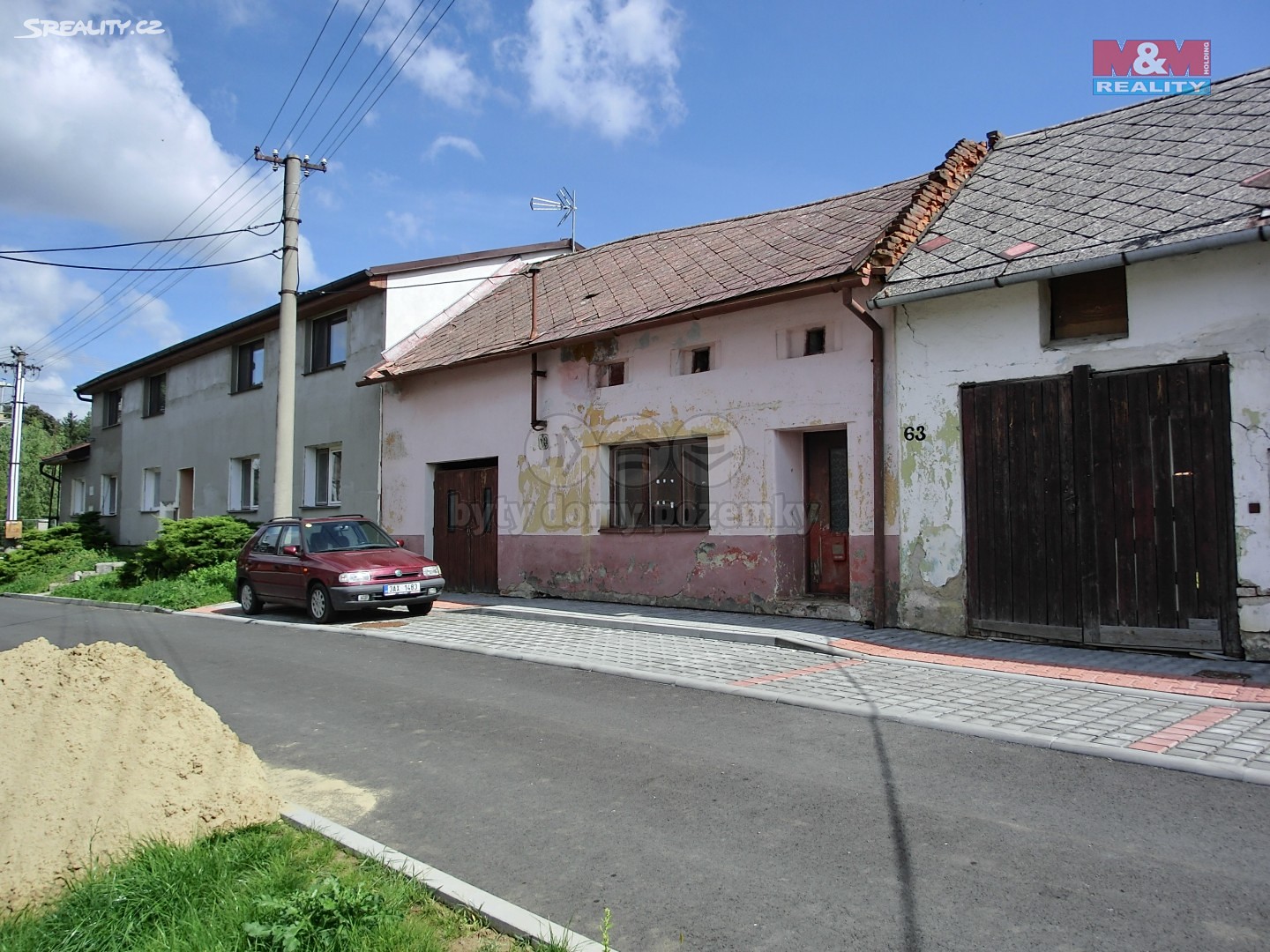 Prodej  rodinného domu 80 m², pozemek 176 m², Dřínov, okres Kroměříž