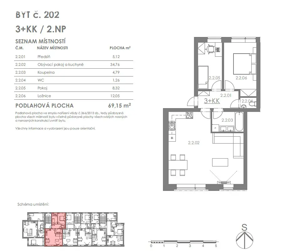 Prodej bytu 3+kk 73 m², Křižíkova, Nýřany