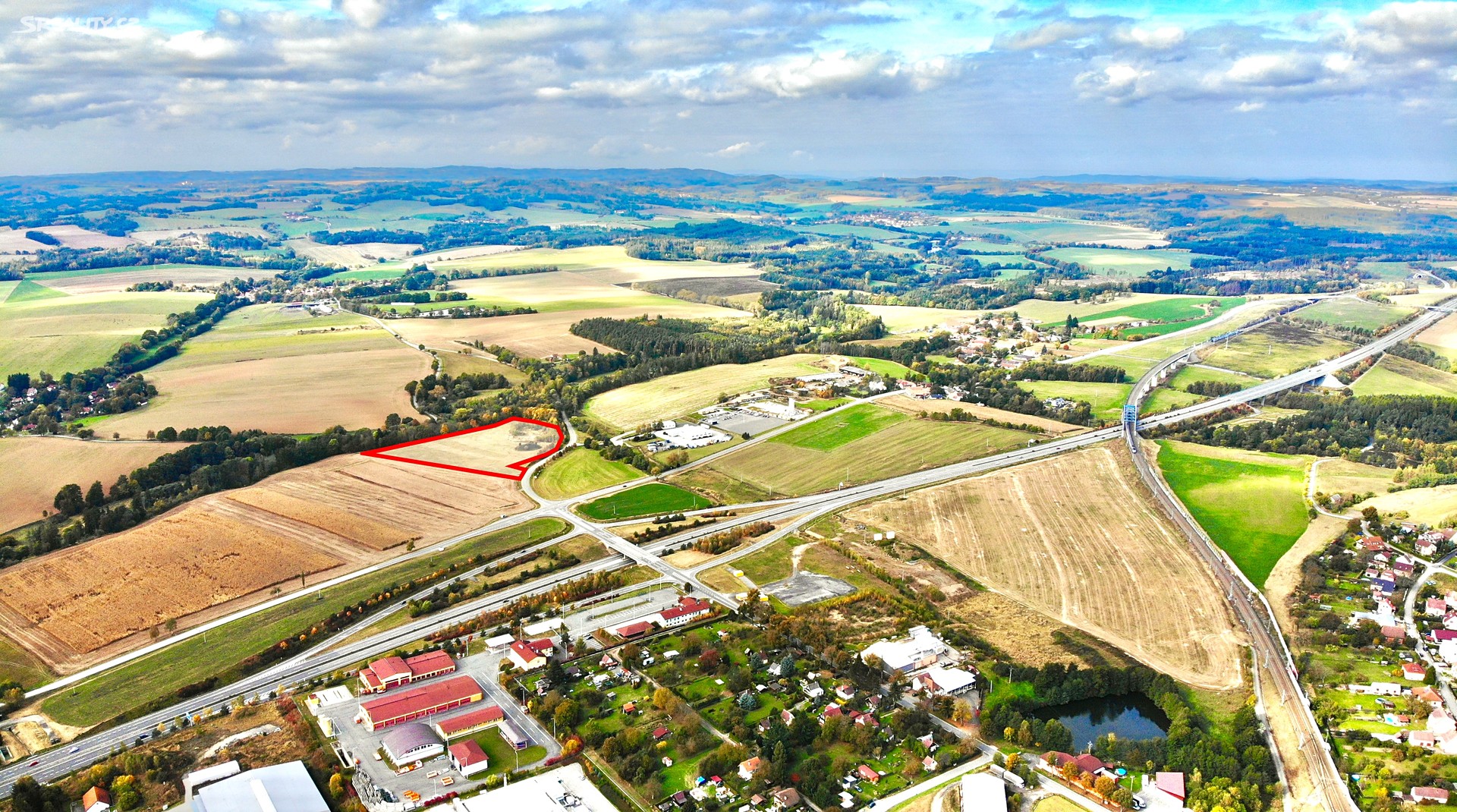 Prodej  komerčního pozemku 32 000 m², Chotoviny - Liderovice, okres Tábor