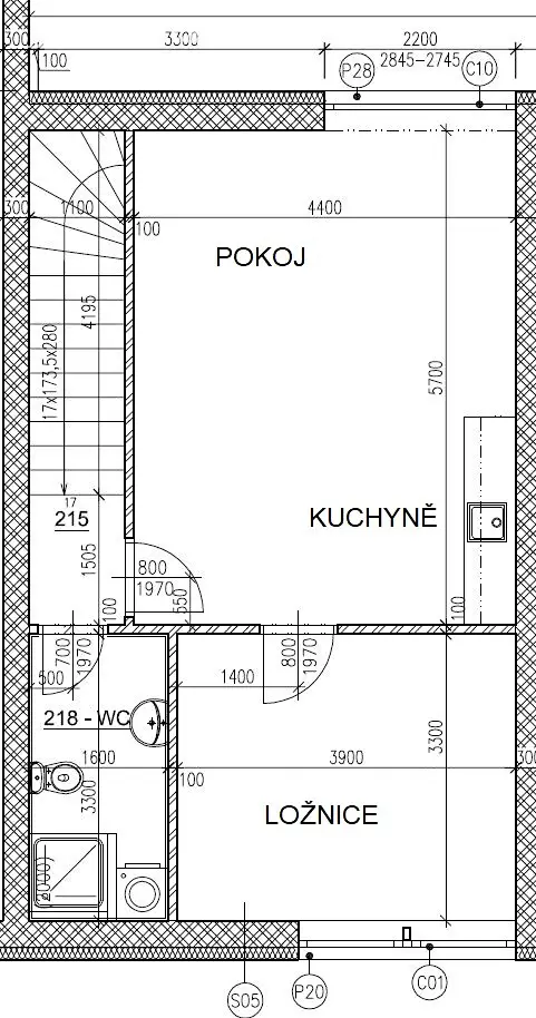 Pronájem bytu 2+kk 53 m², Knínice, okres Blansko