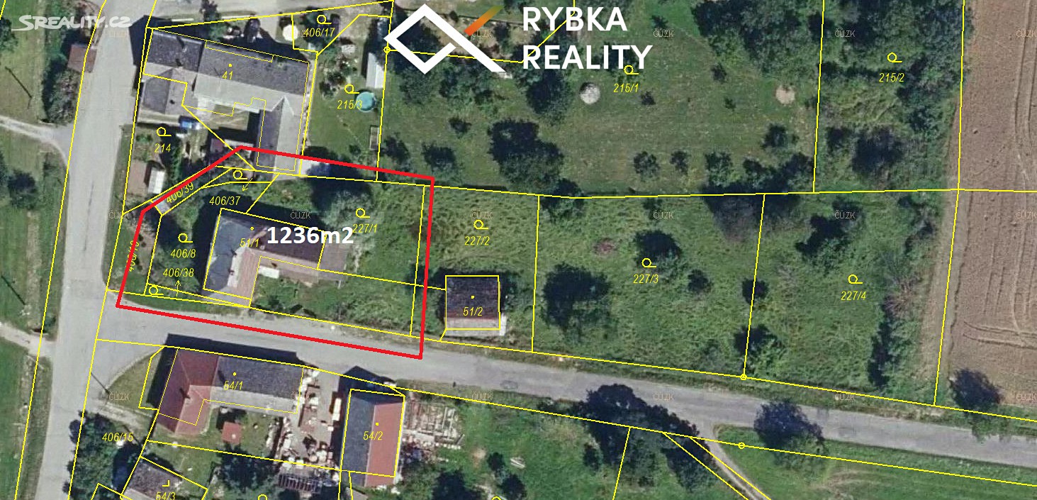 Prodej  rodinného domu 150 m², pozemek 1 236 m², Klopina - Veleboř, okres Šumperk