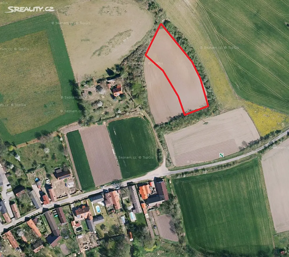 Prodej  stavebního pozemku 300 m², Rožďalovice - Podolí, okres Nymburk