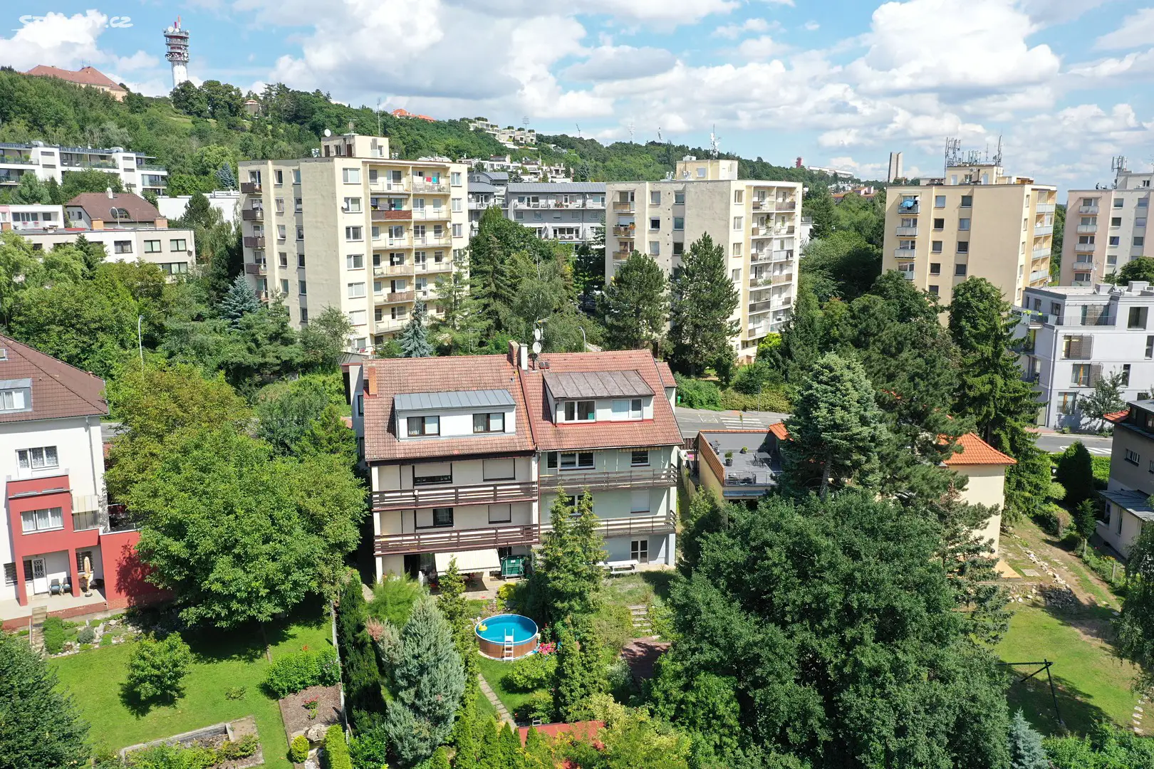 Prodej  rodinného domu 360 m², pozemek 367 m², Podbělohorská, Praha 5 - Smíchov