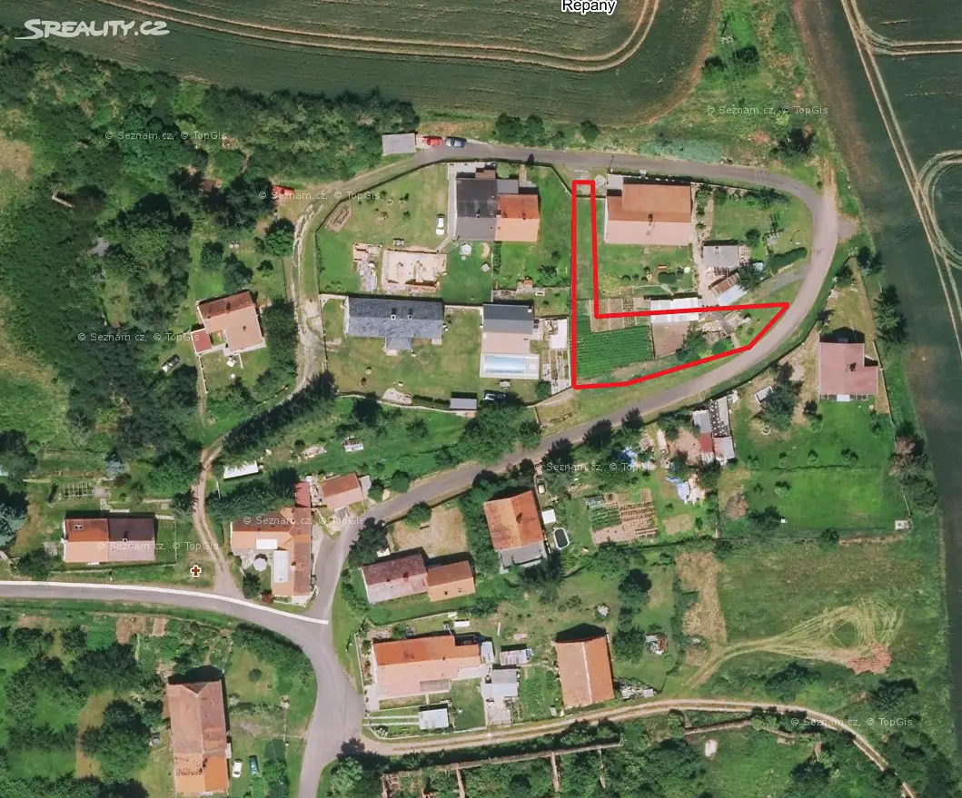 Prodej  stavebního pozemku 552 m², Lubenec - Drahonice, okres Louny