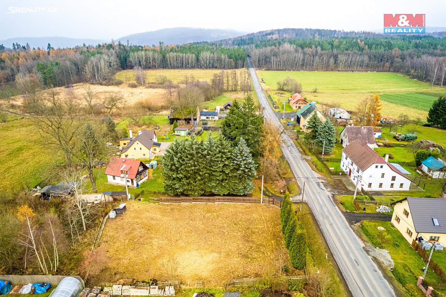 Prodej  stavebního pozemku 998 m², Velká Bukovina - Karlovka, okres Děčín