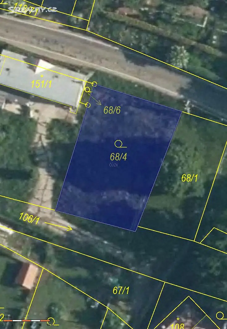 Prodej  stavebního pozemku 503 m², Horky nad Jizerou, okres Mladá Boleslav