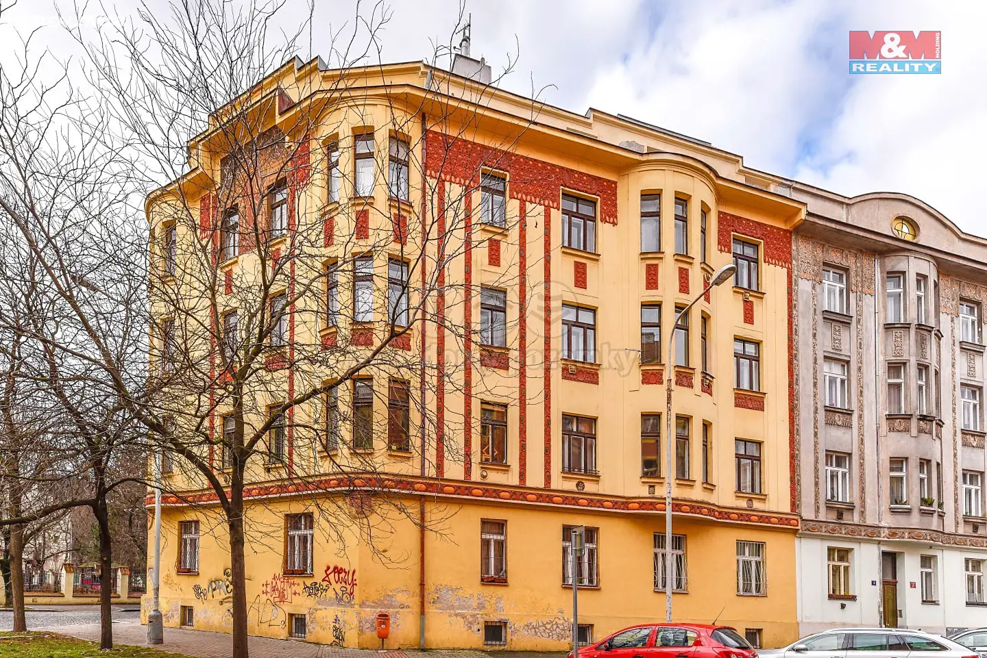 Prodej bytu 3+kk 52 m², Hybešova, Praha 8 - Karlín