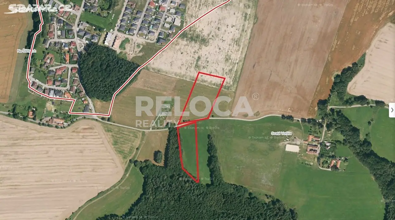 Prodej  pozemku 20 717 m², Ledenice - Zborov, okres České Budějovice