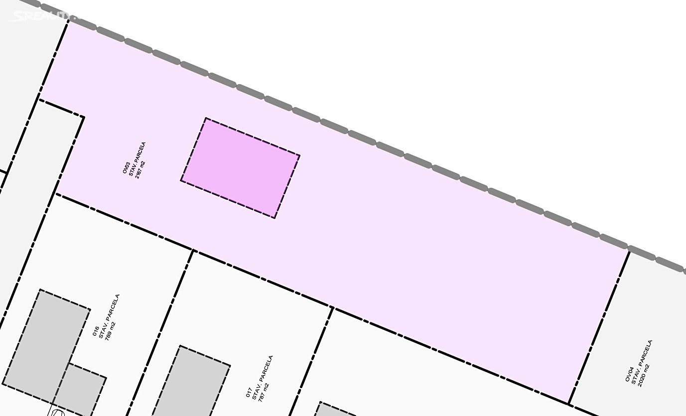 Prodej  stavebního pozemku 2 168 m², Lažínská, Moravské Budějovice