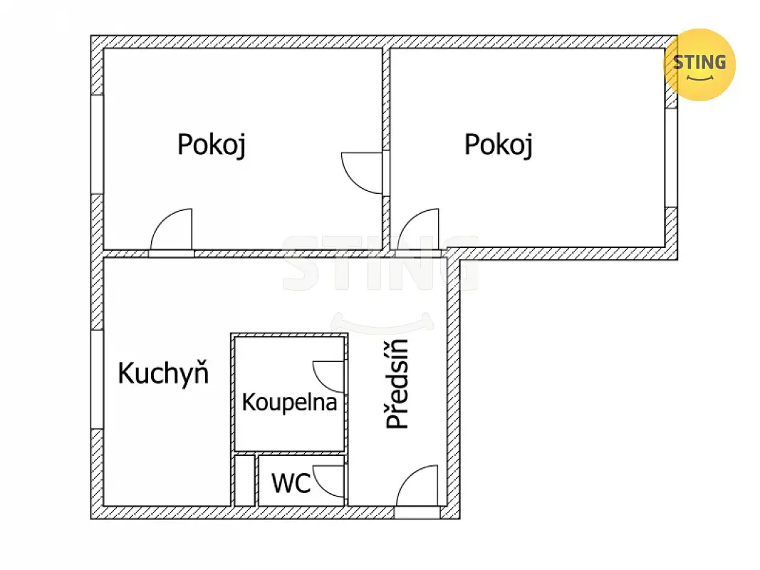 Prodej bytu 2+1 57 m², Středová, Rychvald