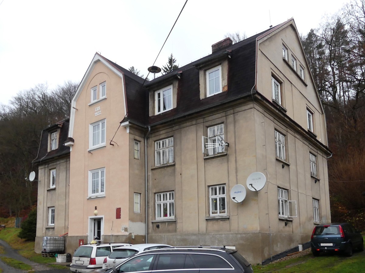 Prodej bytu 1+1 43 m², Prysk - Dolní Prysk, okres Česká Lípa
