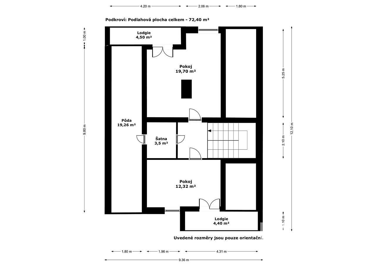 Prodej  rodinného domu 283 m², pozemek 832 m², Hrochův Týnec, okres Chrudim