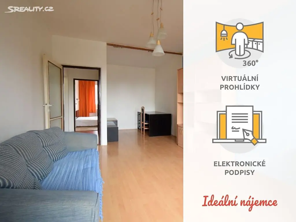 Pronájem bytu 2+1 55 m², Krásného, Brno - Židenice