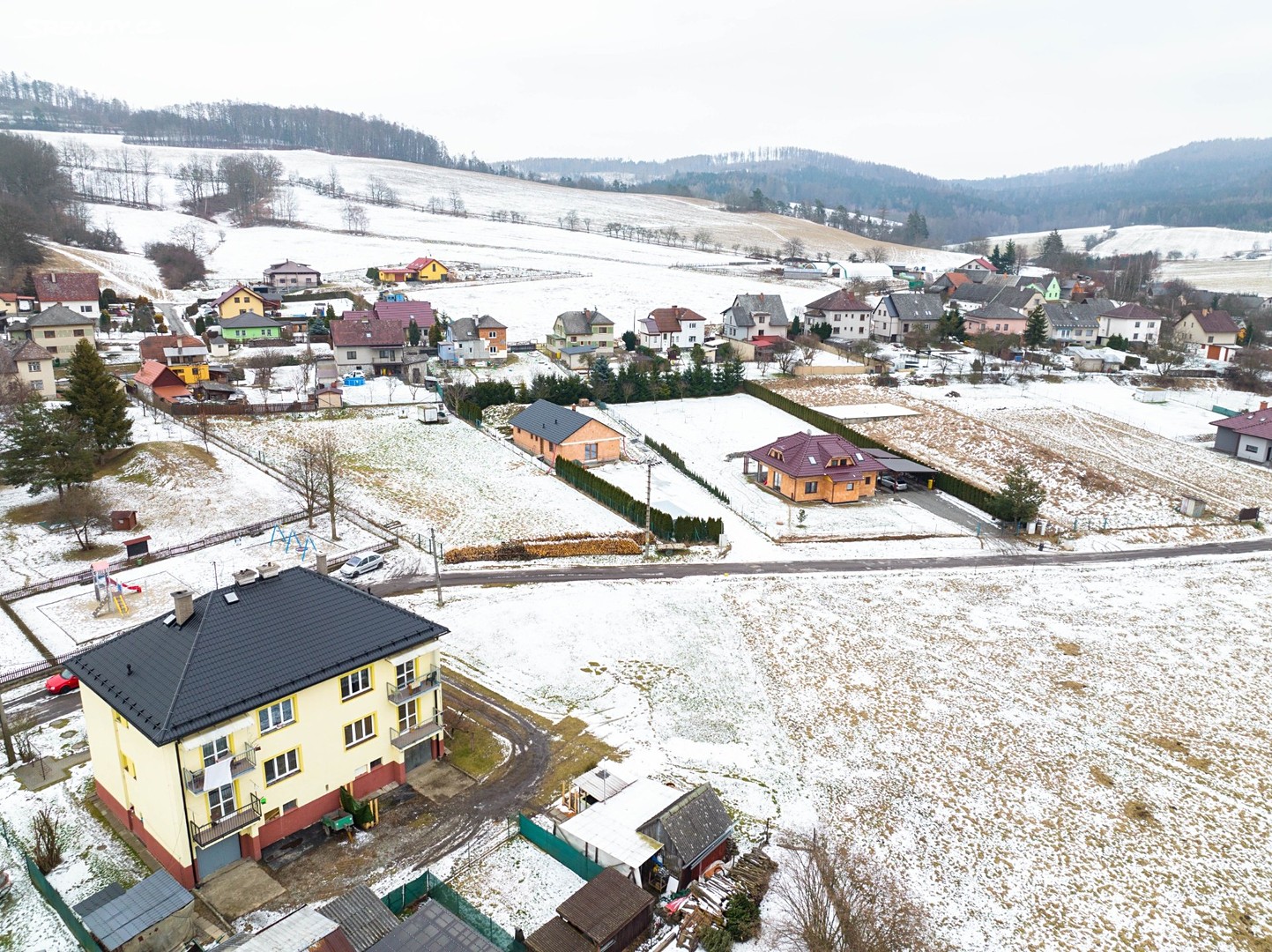 Prodej  stavebního pozemku 632 m², Brníčko, okres Šumperk