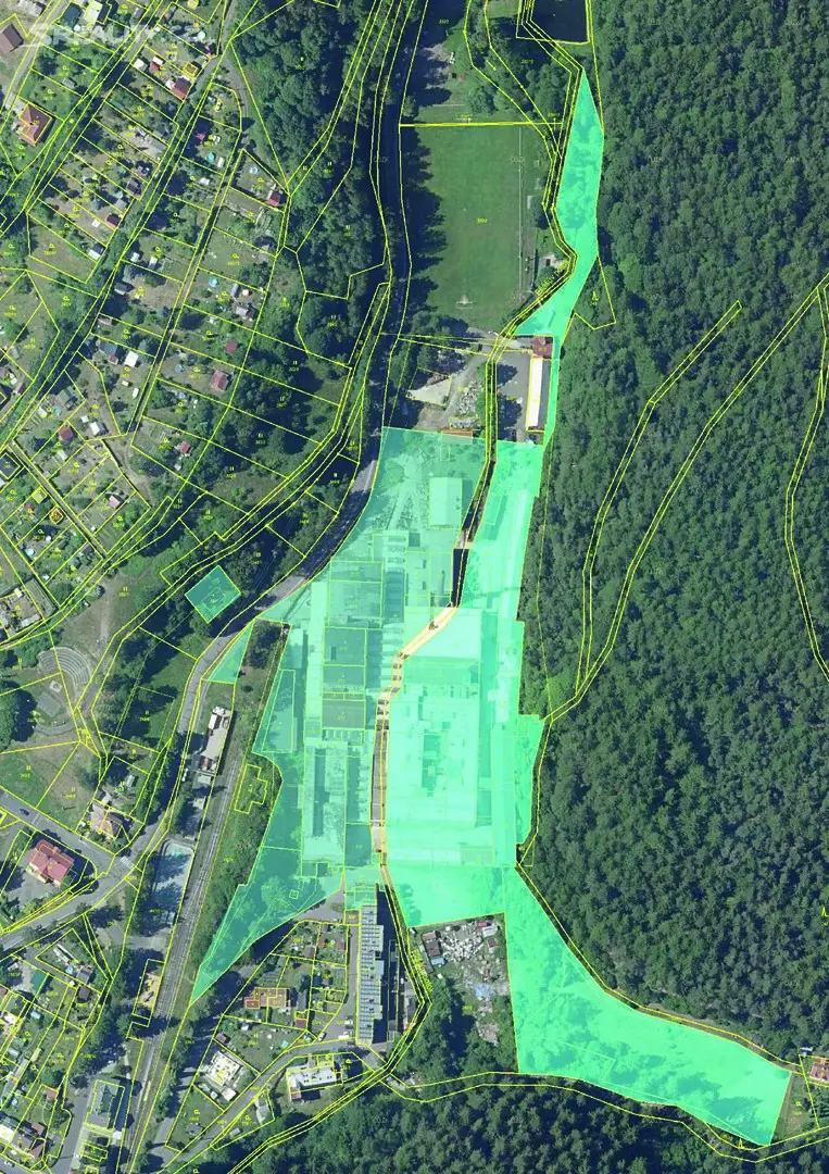 Prodej  stavebního pozemku 32 349 m², Merklín, okres Karlovy Vary