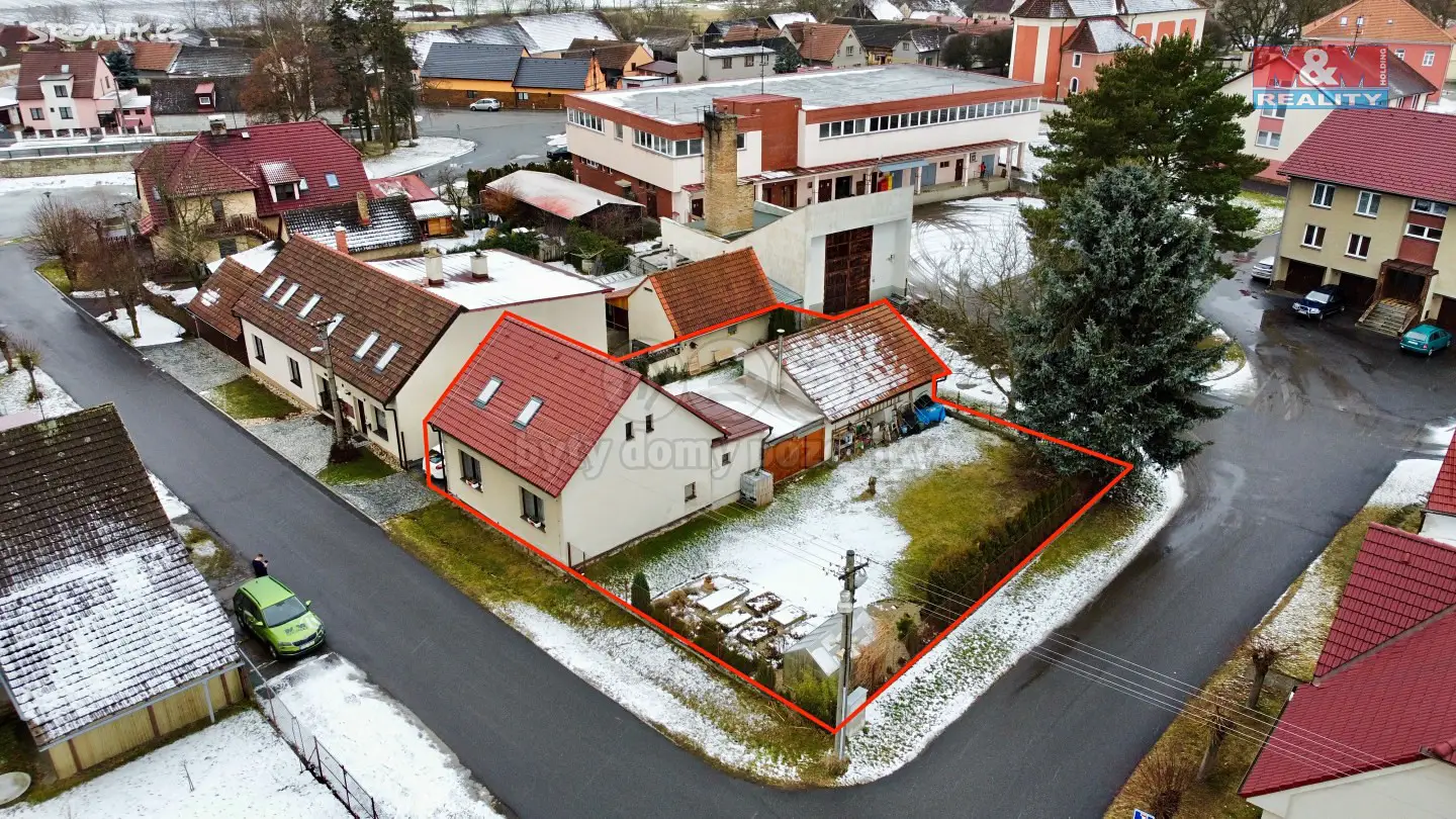 Prodej  rodinného domu 615 m², pozemek 475 m², Malšice, okres Tábor