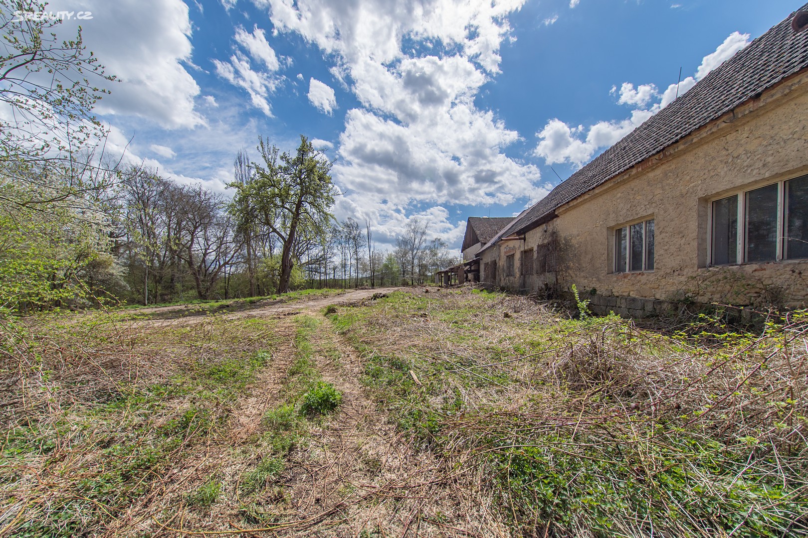 Prodej  zemědělské usedlosti 1 800 m², pozemek 11 715 m², Luka, okres Česká Lípa