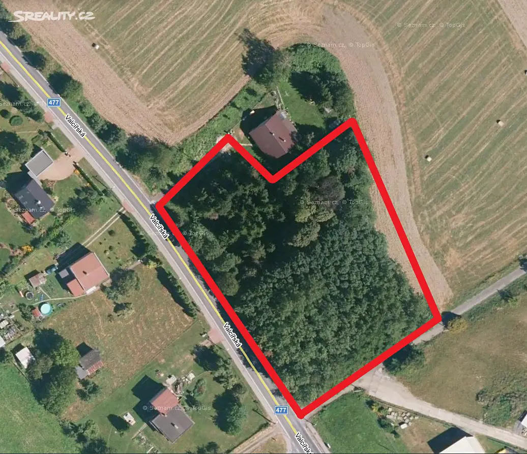 Prodej  komerčního pozemku 2 478 m², Frýdek-Místek - Lískovec, okres Frýdek-Místek